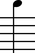 graphics_Musik; Noten mit Liniensystem