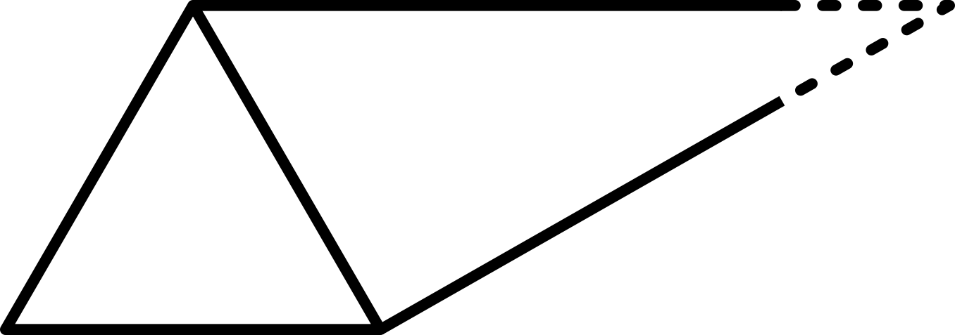 graphics_Vierecke; Quadrat mit Punkt oben
