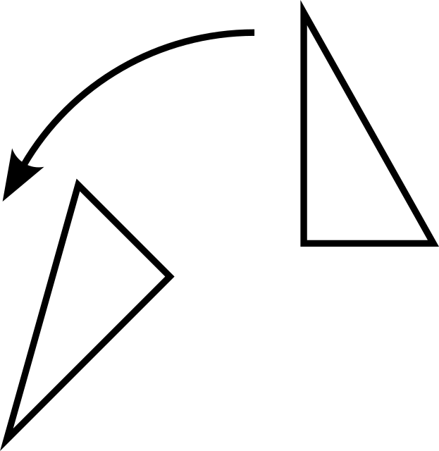 graphics_Dreiecke; verschiedene Orientierung
