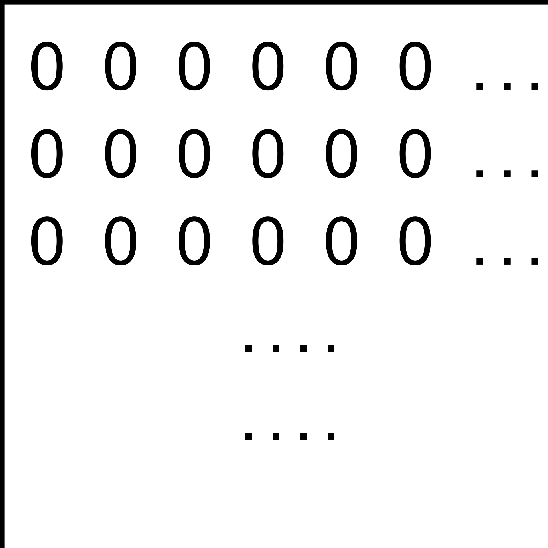 logic_set, countable infinite array